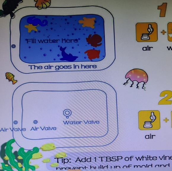 Inflatable Baby Water Mat - Picture 6 of 8